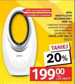Selgros MPM Wentylator Bezśmigłowy MWP-30 oferta