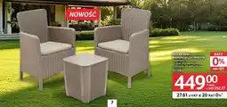 Selgros Zestaw mebli balkonowych Trenton oferta