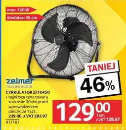 Selgros CYRKULATOR ZFF0450 oferta
