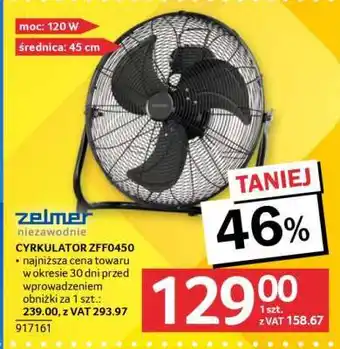 Selgros CYRKULATOR ZFF0450 oferta