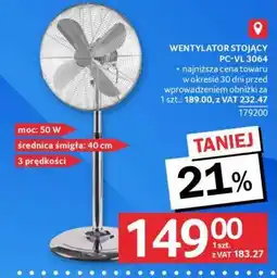 Selgros Wentylator stojący PC-VL 3064 oferta