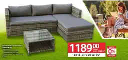 Selgros Zestaw mebli ogrodowych Corner Bliss oferta