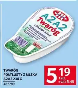 Selgros Twaróg półtłusty z mleka A2A2 230 g oferta