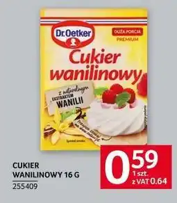 Selgros CUKIER WANILINOWY 16 G oferta