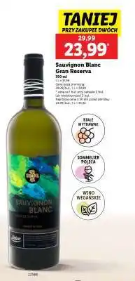 Lidl Sauvignon Blanc Gran Reserva oferta