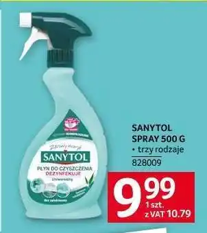 Selgros SANYTOL SPRAY 500 G oferta