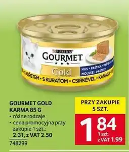 Selgros GOURMET GOLD KARMA 85 G oferta