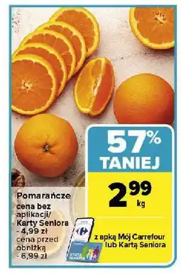 Carrefour Pomarańcze oferta
