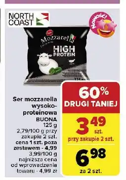 Carrefour Ser mozzarella high protein Buona oferta