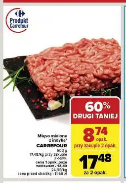Carrefour Mięso mielone z indyka Carrefour oferta