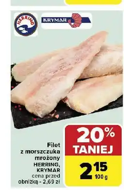 Carrefour Morszczuk filet Krymar oferta