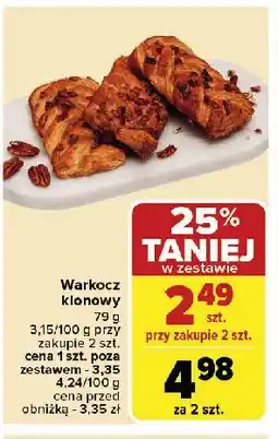 Carrefour Warkocz klonowy oferta