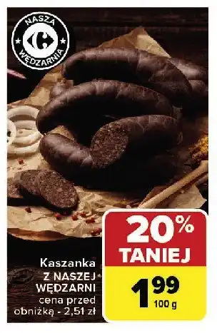 Carrefour Kaszanka CARREFOUR GRILL MASTERS oferta