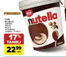 Carrefour Lód Nutella oferta