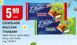 Chorten Czekolada mleczna tymbark jabłko-mięta E. Wedel oferta