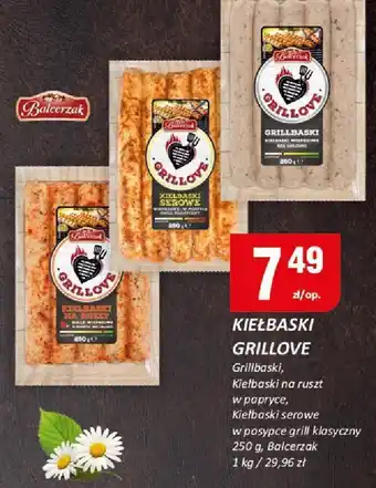 Chorten Kiełbaski grillowe Balcerzak 850g oferta