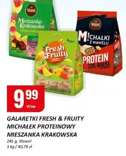 Chorten Galaretki fresh & fruity 245g Wawel oferta