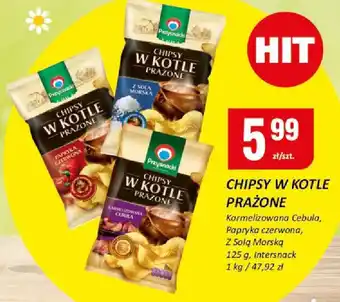 Chorten Chipsy w kotle prażone karmelizowana cebula 125g Przysnacki oferta