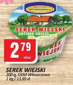 Chorten Serek wiejski OSM Włoszczowa 200 g oferta