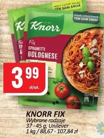 Chorten Knorr Fix spaghetti bolognese 37 g oferta