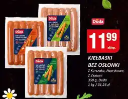 Chorten Kiełbaski bez osłonki z kurczaka, paprykowe, z ziołami 350g Duda oferta