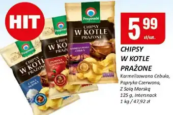 Chorten Chipsy Przysnacki W Kotle Prażone Karmelizowana Cebula 125g oferta