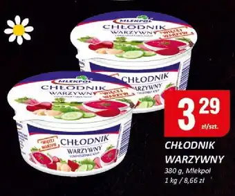 Chorten Chłodnik Mlekpol warzywny 380g oferta