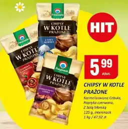 Chorten Chipsy w kotle prażone 125g Intersnack oferta