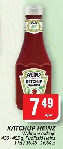 Chorten Ketchup Heinz 450-455g oferta