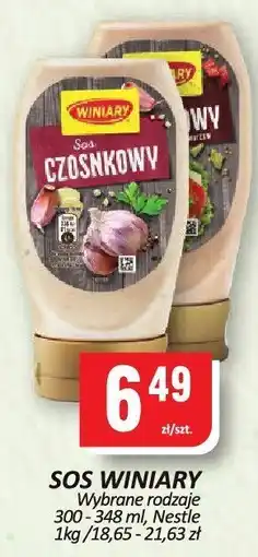 Chorten Sos czosnkowy Winiary 300-348ml Nestle oferta