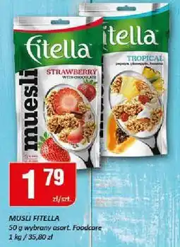 Chorten Musli Fitella 50g Foodcare oferta