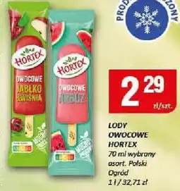 Chorten Lody owocowe Hortex 50ml Polski Ogród oferta