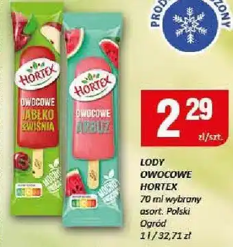 Chorten Lody owocowe Hortex 50ml Polski Ogród oferta