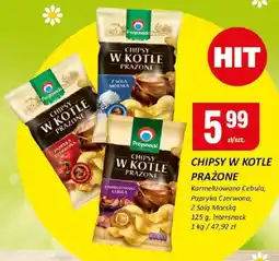 Chorten Chipsy CHIPSY W KOTLE PRAŻONE 125g Intersnack oferta