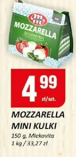 Chorten Mozzarella mini kulki Mlekovita oferta