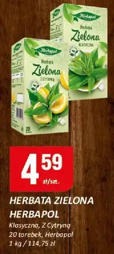 Chorten Herbata zielona Herbapol Klasyczna, z Cytryną 20 torebek oferta