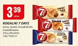 Chorten Rogaliki 7 days Cocoa, Double Cocoa&Vanilla, Cream&Cookies 110g Mondelez oferta