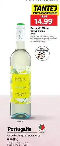 Lidl Wino Vinho Verde Portal Do Minho oferta