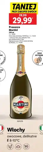 Lidl Wino Martini Prosecco oferta
