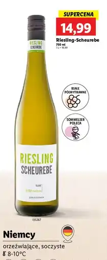 Lidl Wino Riesling Scheurebe oferta