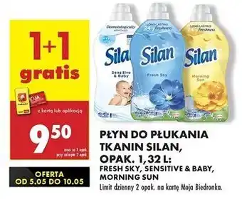 Biedronka Płyn do płukania Silan Sensitive oferta
