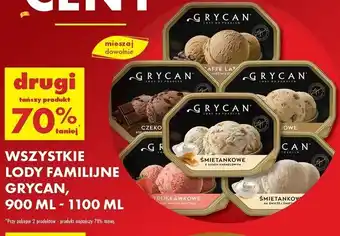 Biedronka Lody caffe latte Grycan oferta