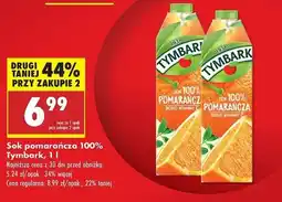 Biedronka Sok pomarańczowy Tymbark oferta