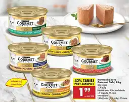 Biedronka Karma dla kota mus z kurczakiem Purina Gourmet Gold oferta