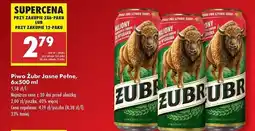 Biedronka Piwo Żubr 1768 oferta