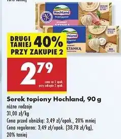 Biedronka Ser kremowy ze śmietanką Hochland oferta