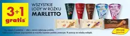 Biedronka Rożek z belgijską czekoladą jagoda Marletto oferta