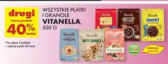 Biedronka Granola 4 rodzaje orzechów Vitanella oferta
