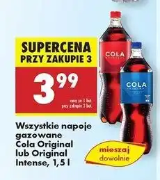 Biedronka Napój Cola Original Intense oferta