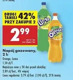 Biedronka Napój pomarańczowy Orango oferta